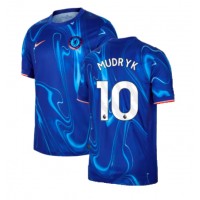 Maglia Calcio Chelsea Mykhailo Mudryk #10 Prima Divisa 2024-25 Manica Corta